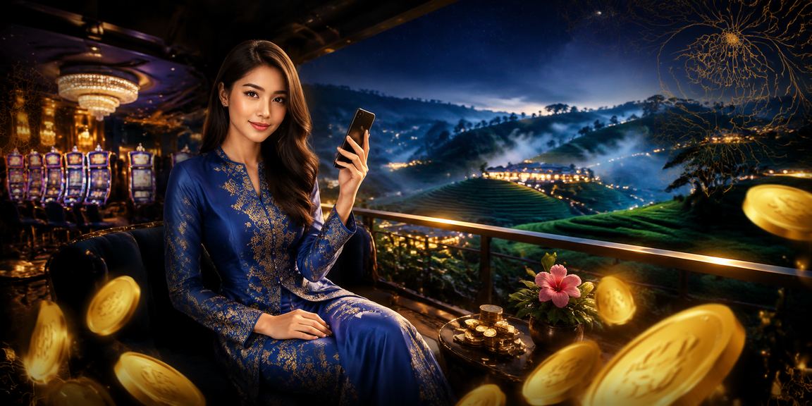 Pengguna Malaysia bermain kasino dalam talian melalui telefon mudah alih dengan platform 719